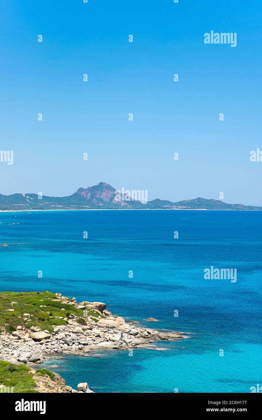 Beautiful landscape of Mediterranean Sea, rocks and islands in the sea,  Croatia. Vacation travel destination Stock Photo - Alamy