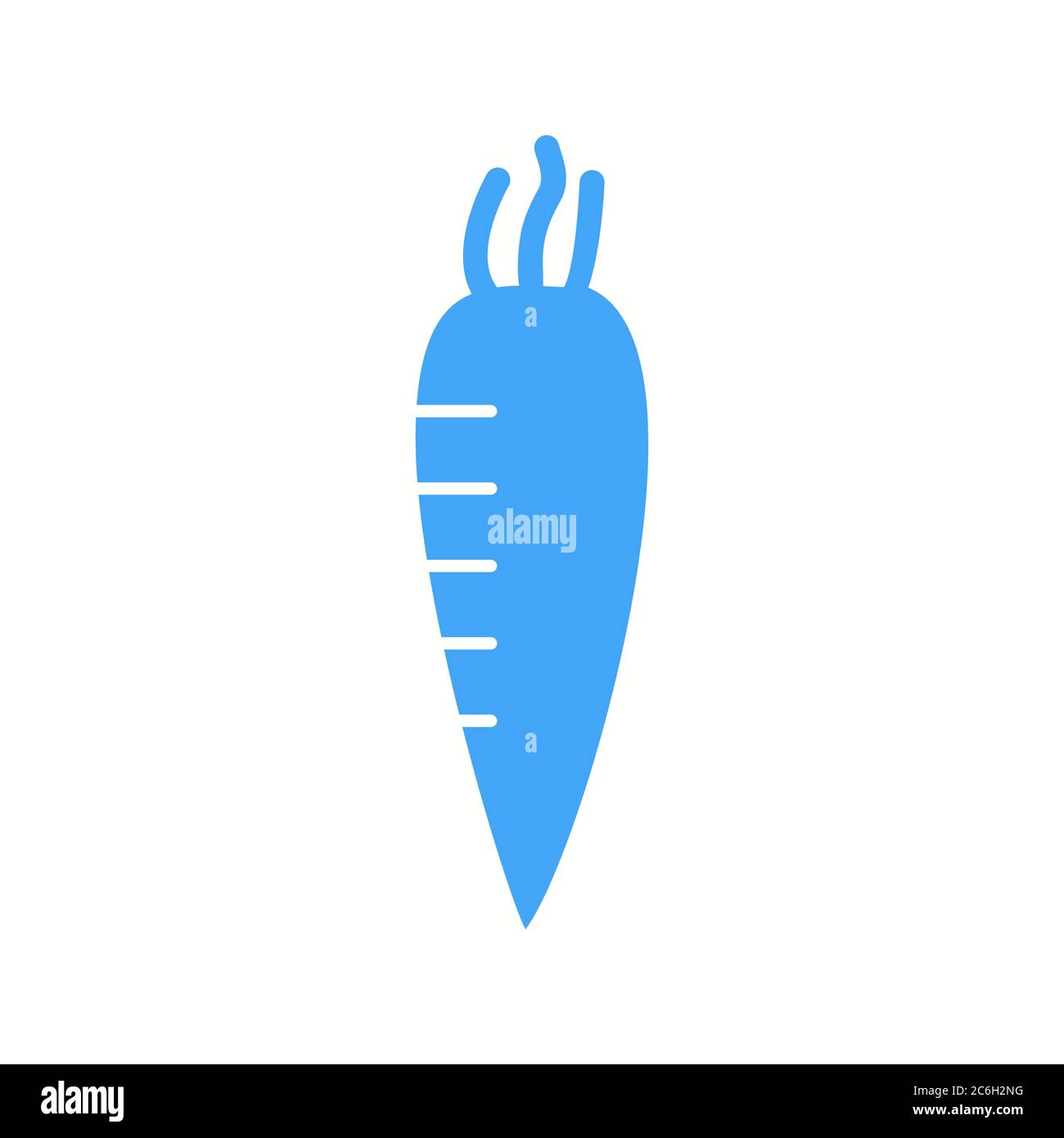 Unique Radish Vector Glyph Icon Stock Vector