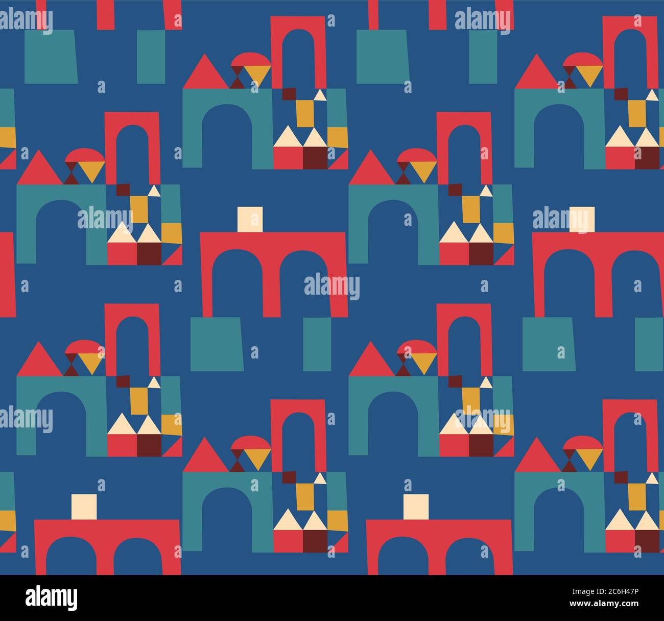 Summer. Colors. Pattern without seams. Stock Vector