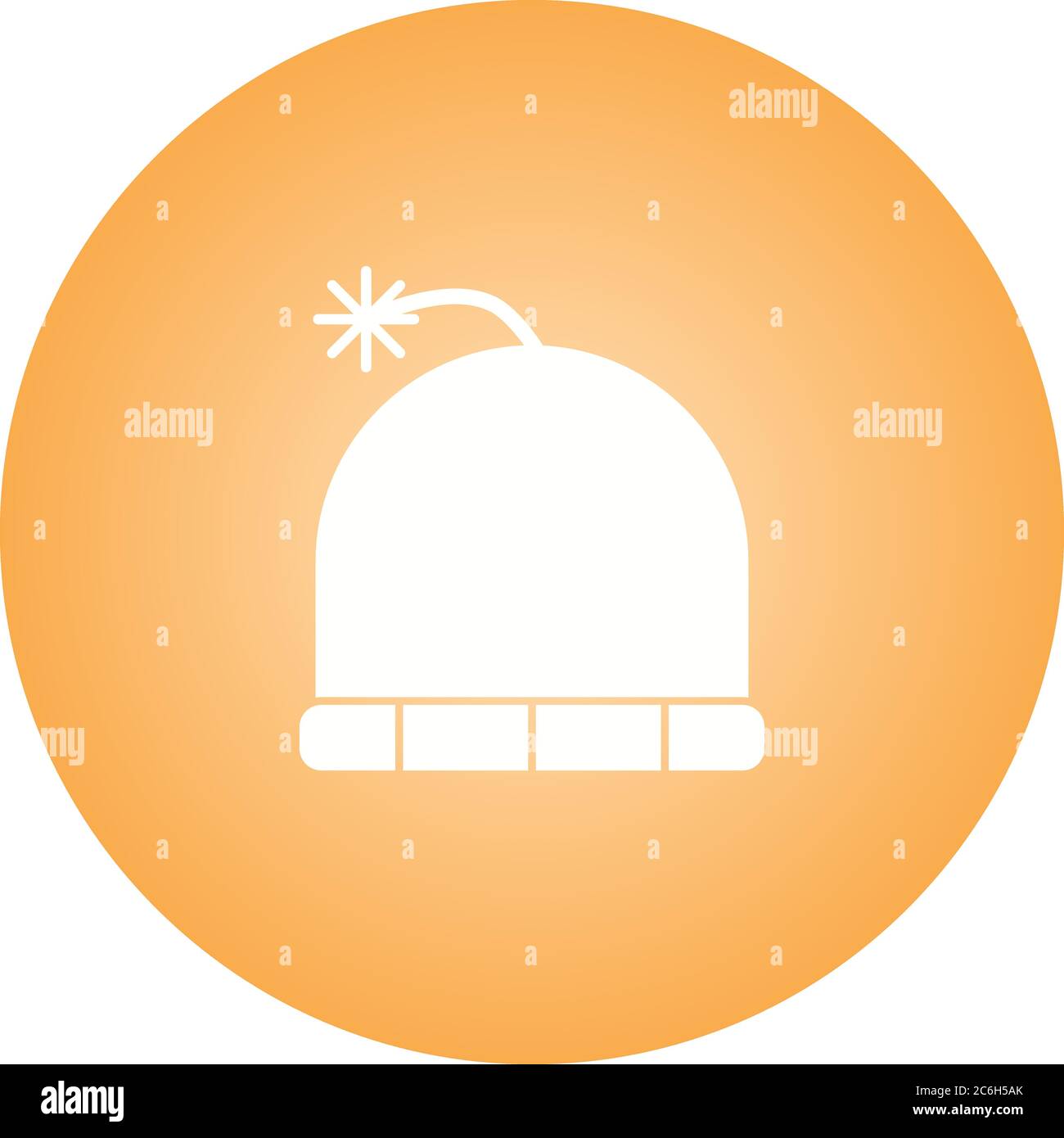 Unique Winter Cap Vector Glyph Icon Stock Vector