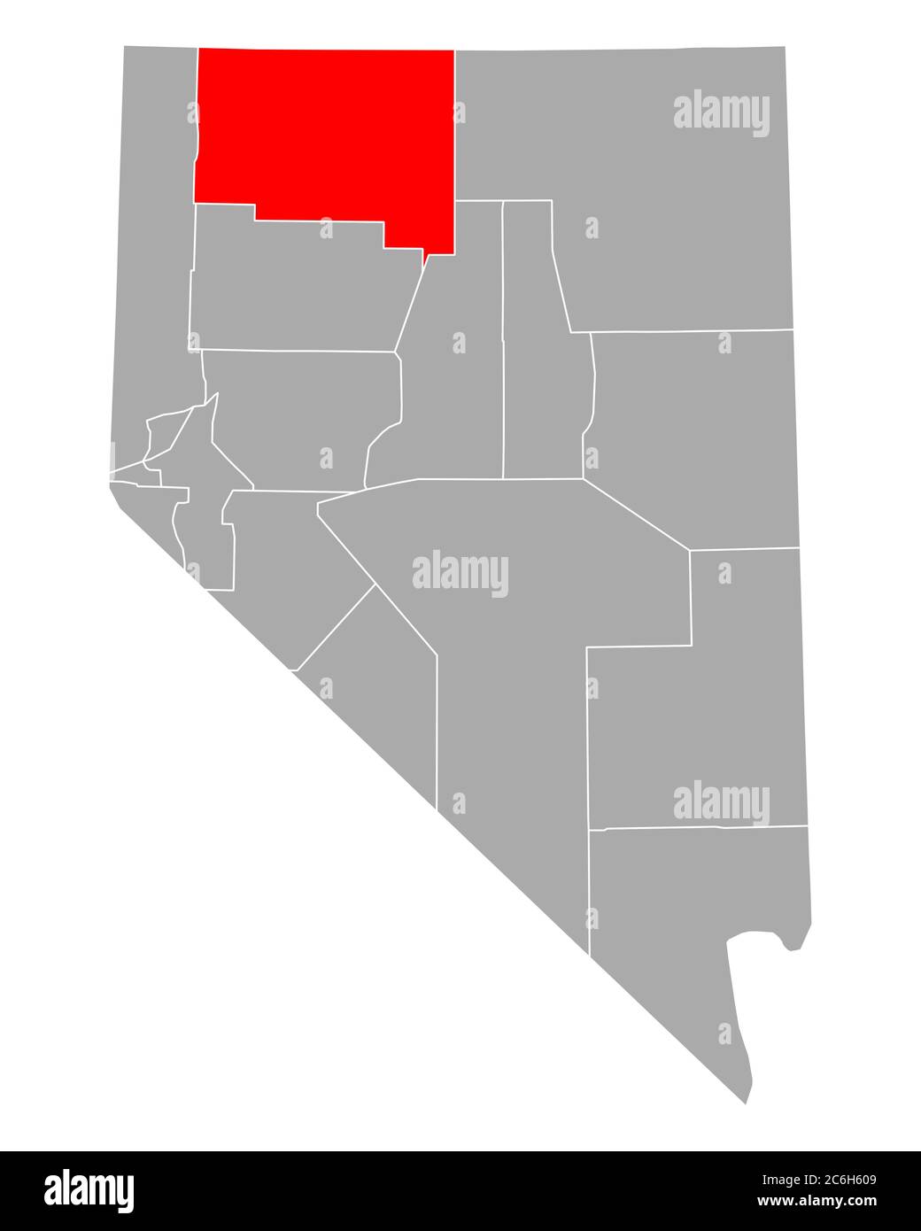 Map of Humboldt in Nevada Stock Photo Alamy