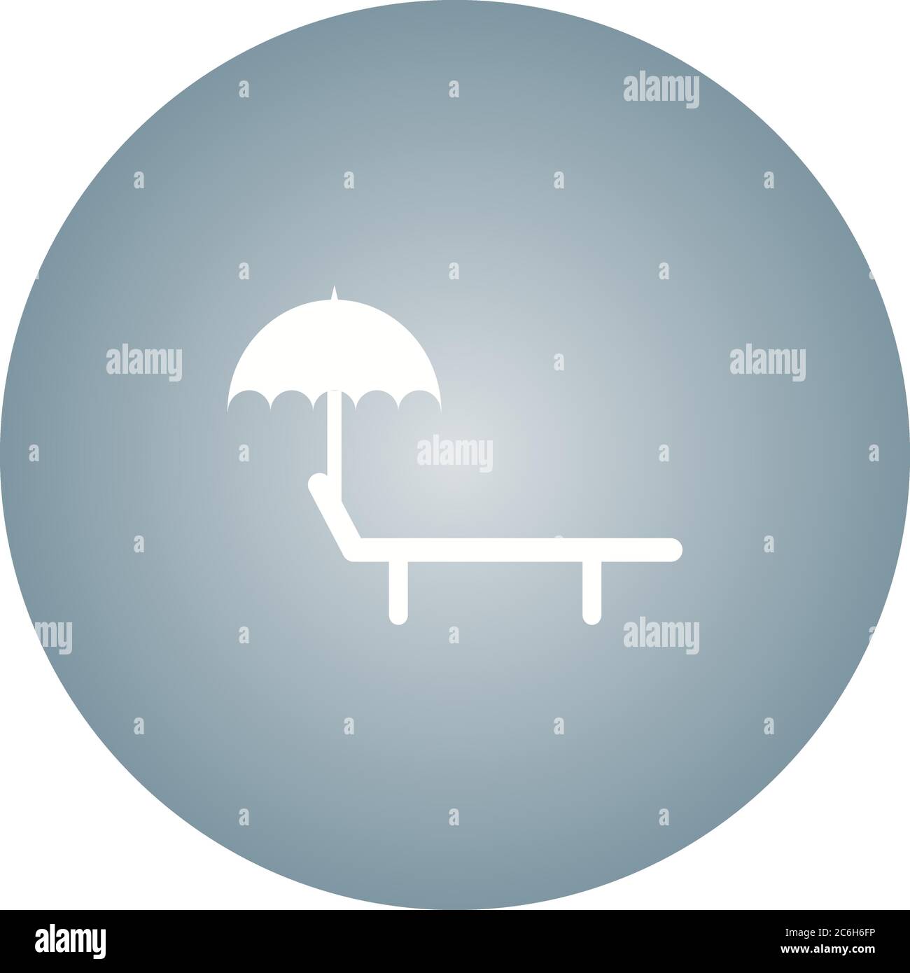 Unique Sunbathing Chair Vector Glyph Icon Stock Vector Image & Art - Alamy