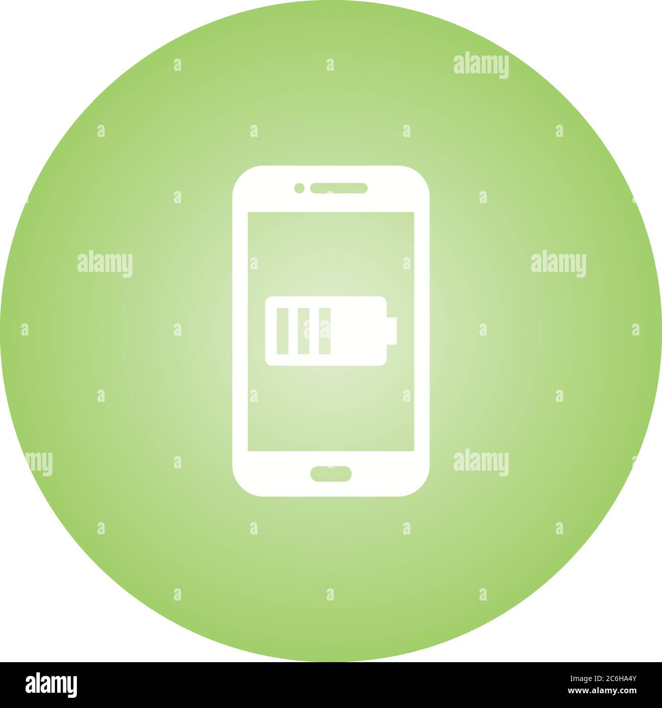 Unique Battery Indicator Vector Glyph Icon Stock Vector Image & Art - Alamy