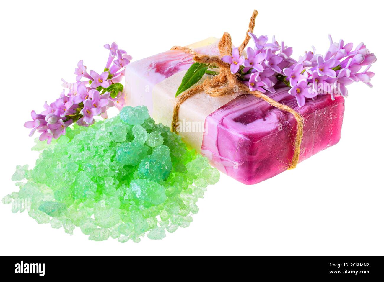 Handmade soap natural isolated pile hi-res stock photography and images ...
