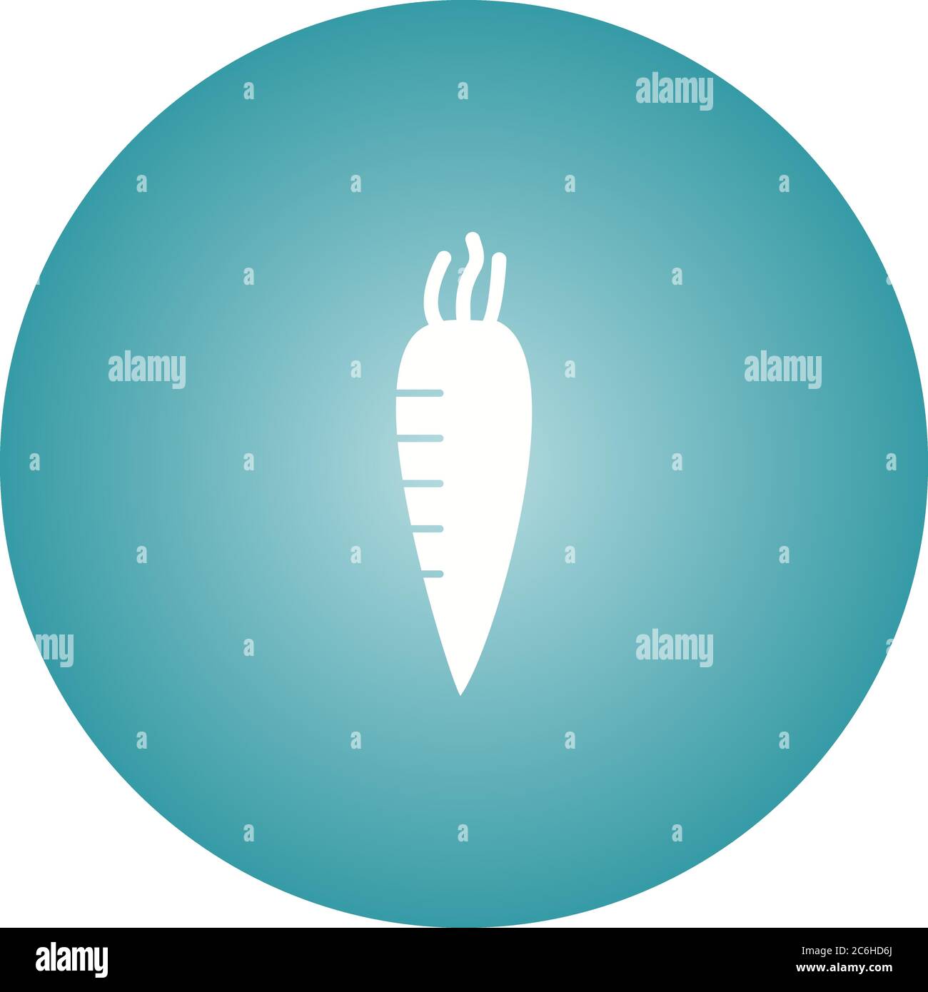 Unique Radish Vector Glyph Icon Stock Vector