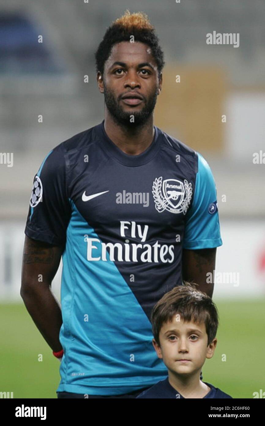 Alex Song  during the Champion League 2011 - 2012 , Olympique Marseille  - FC Arsenal  on October 19, 2011 in Marseile, France - Photo Laurent Lairys / DPPI Stock Photo