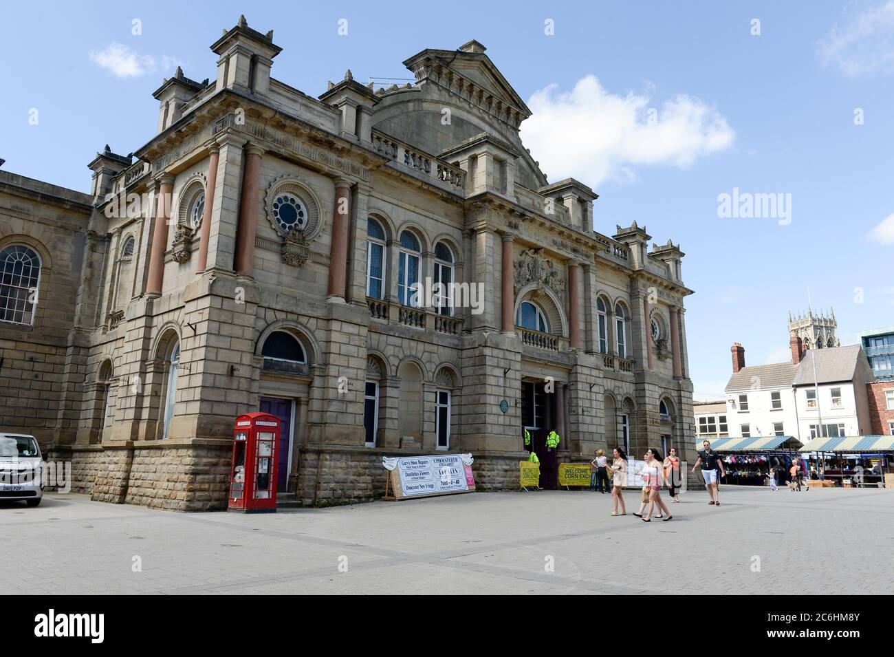 Doncaster Corn Exchange Stock Photo Alamy