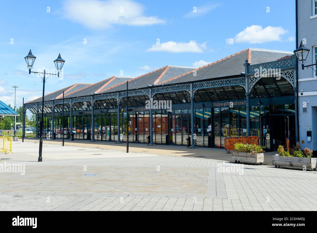 The Wool Market Doncaster Stock Photo Alamy