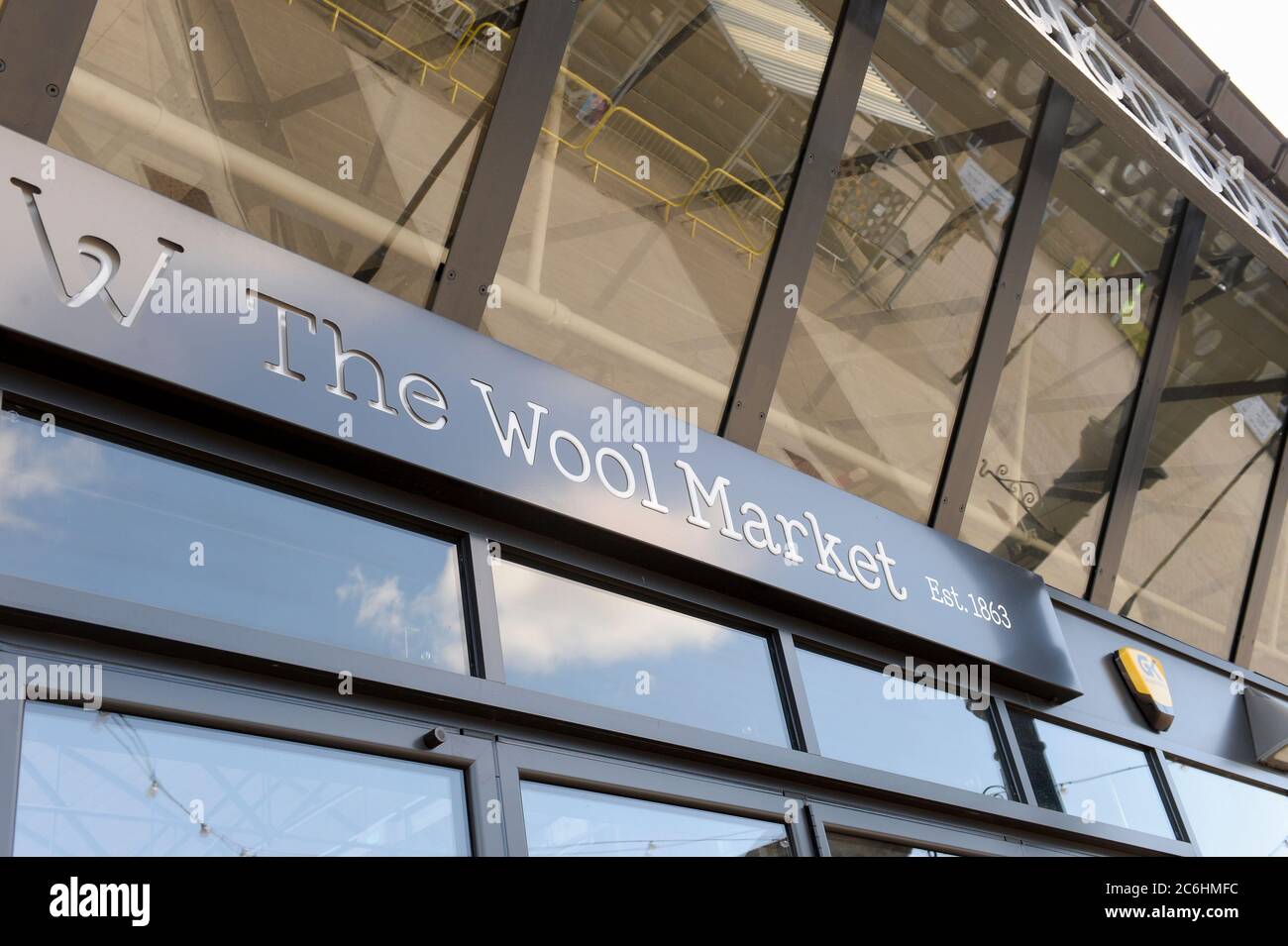 The Wool Market Doncaster Stock Photo Alamy