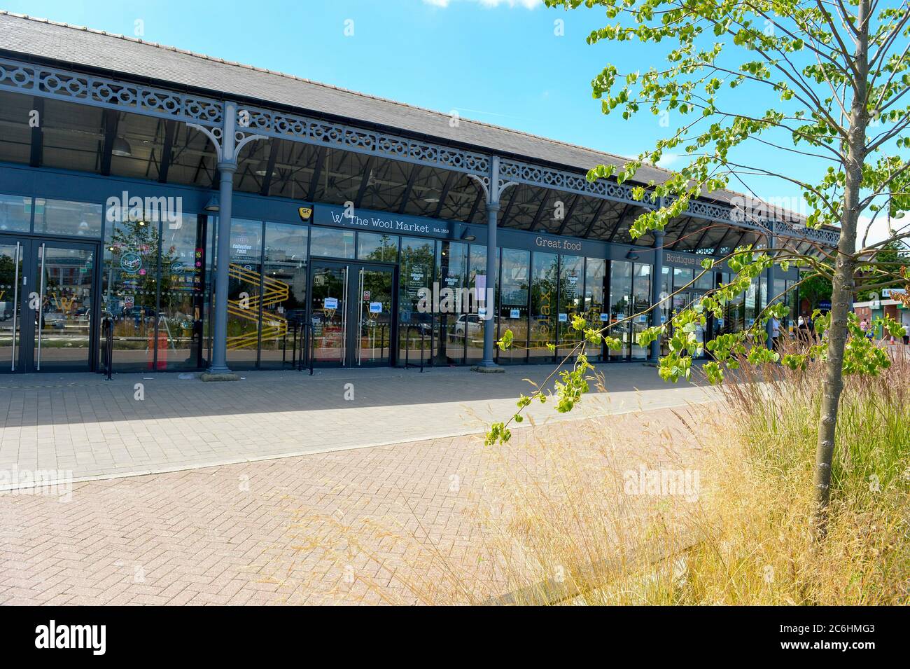 The Wool Market Doncaster Stock Photo Alamy