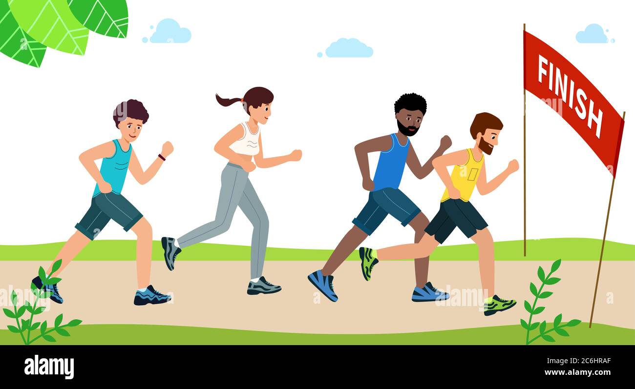 Finish line run top