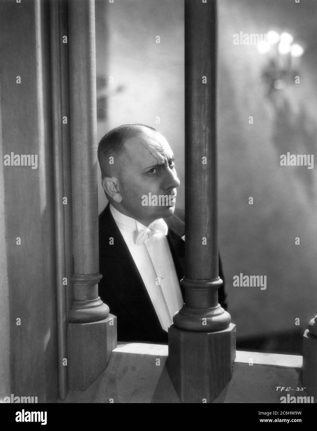 ERICH von STROHEIM in THREE FACES EAST 1930 director ROY DEL RUTH Warner Bros. Stock Photo