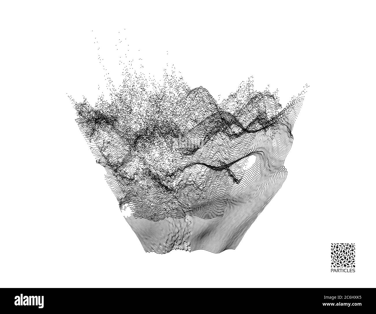 Abstract background. Vector illustration. Design template. Perspective ...