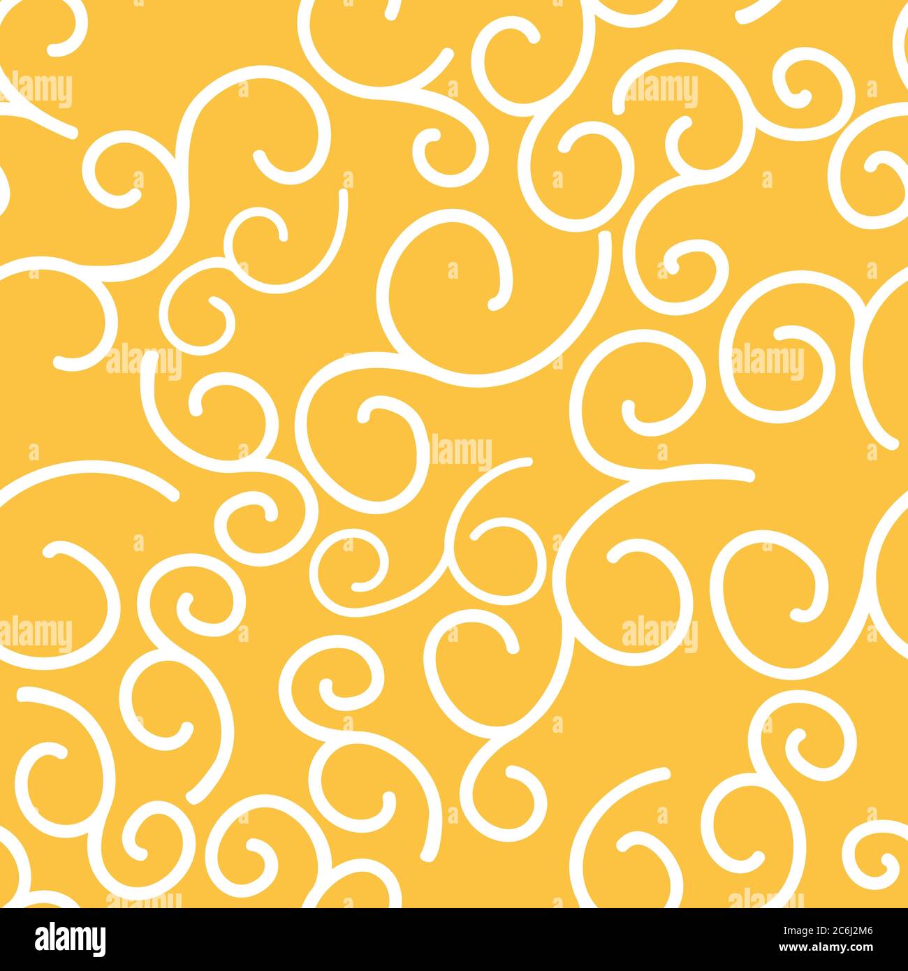 Swirl Vector Seamless Pattern Stock Vector