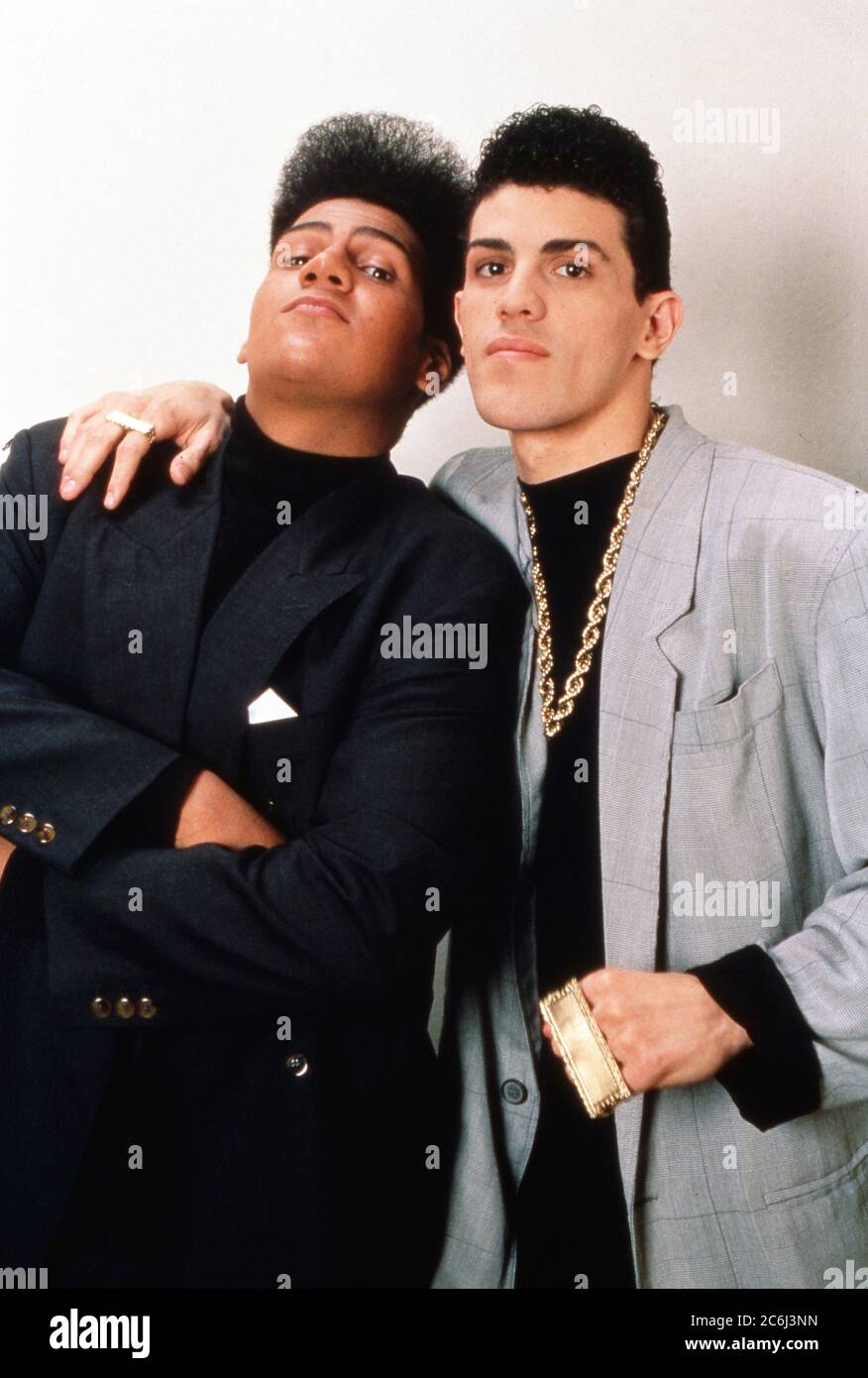Die Spielbude, Unterhaltungsshow, Deutschland 1982 - 1989, Gaststar: Moses Pelham, Kid Paul Stock Photo