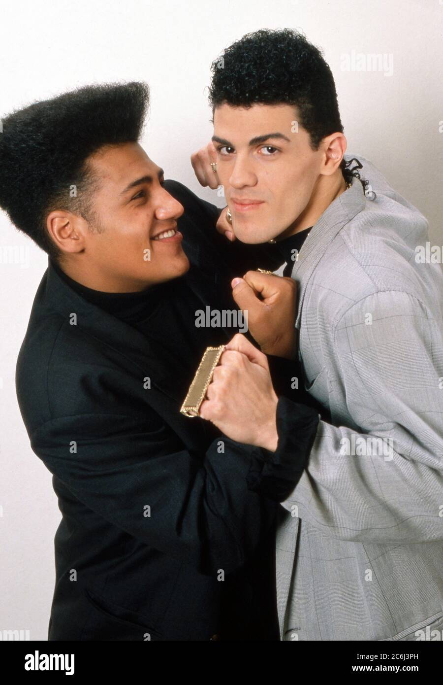 Die Spielbude, Unterhaltungsshow, Deutschland 1982 - 1989, Gaststar: Moses Pelham, Kid Paul Stock Photo