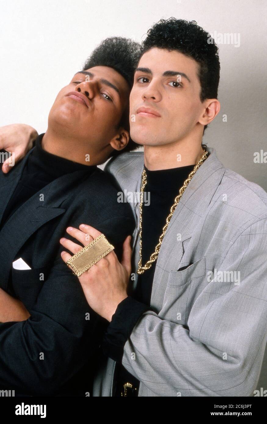 Die Spielbude, Unterhaltungsshow, Deutschland 1982 - 1989, Gaststar: Moses Pelham, Kid Paul Stock Photo