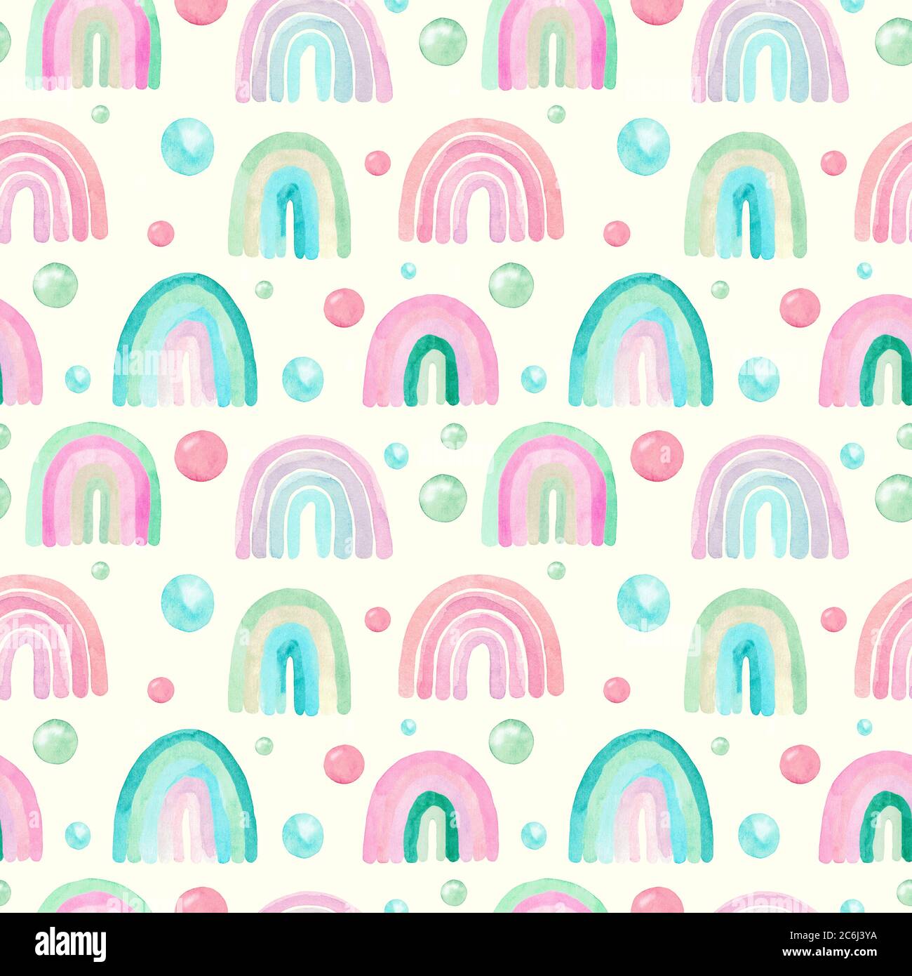 Pastel rainbow background hi-res stock photography and images - Alamy