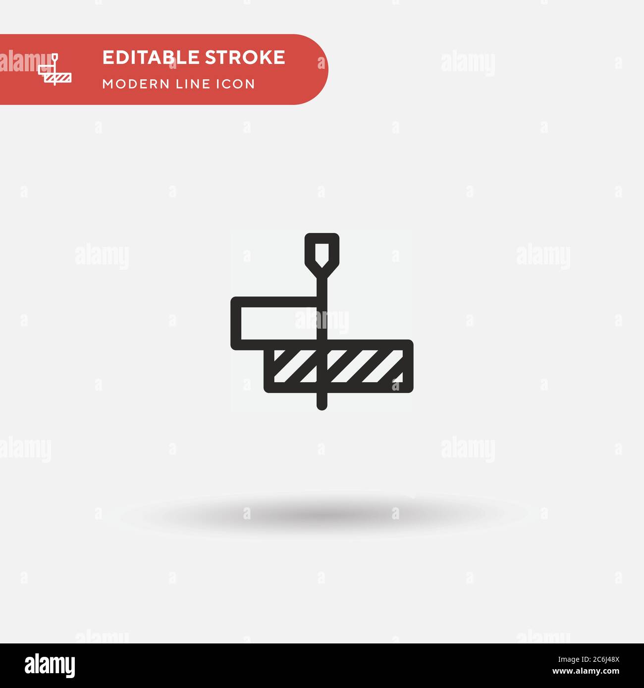 Mark Simple vector icon. Illustration symbol design template for web ...