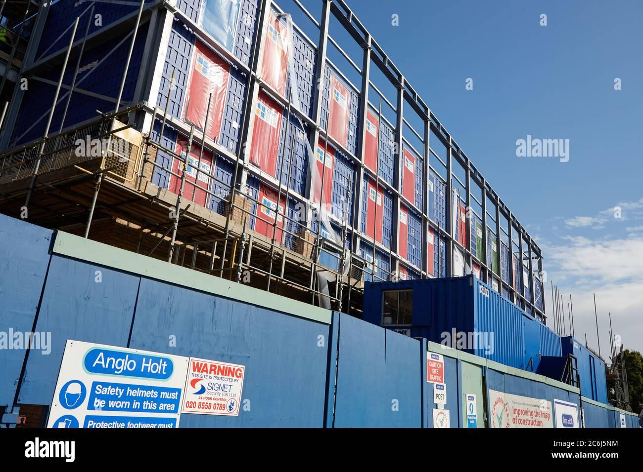 Construction Site Stock Photo