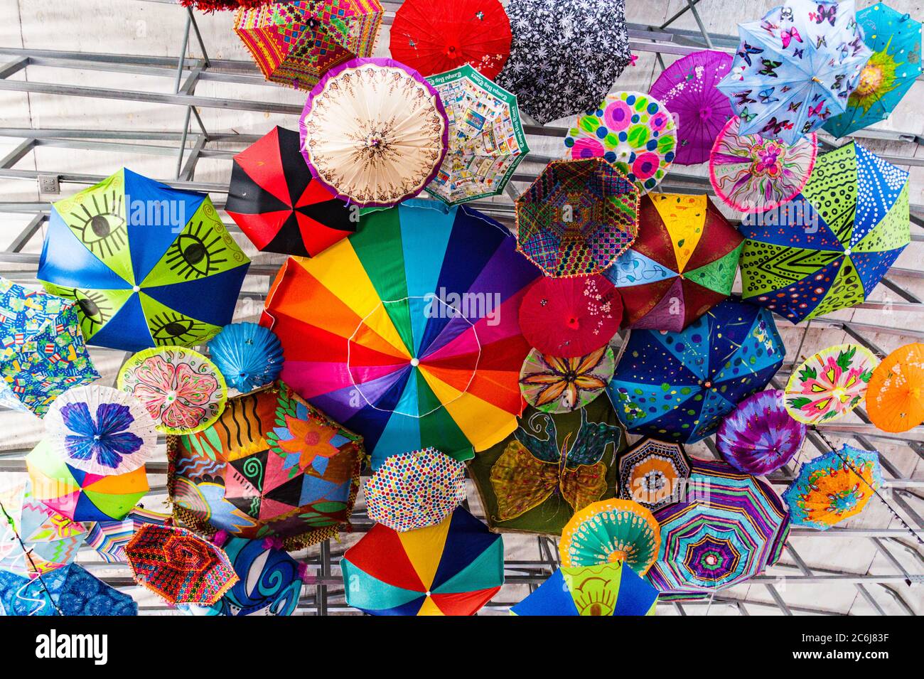 Umbrella ceiling hires stock photography and images Alamy