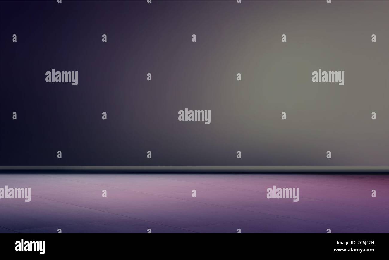 Three dimensional modern empty studio background Stock Photo - Alamy