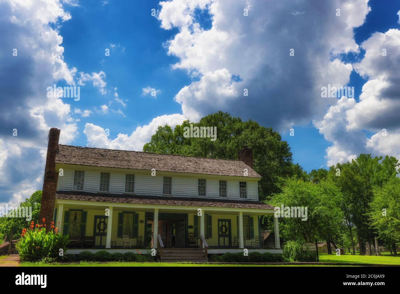 French Camp, Mississippi, USA June 18,2020 Drane House built in 1846
