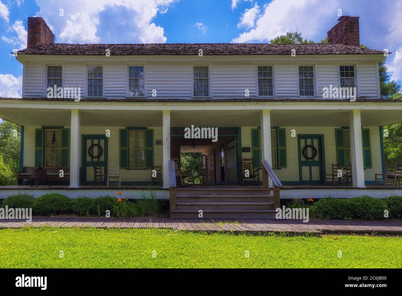 French Camp, Mississippi, USA June 18,2020 Drane House built in 1846