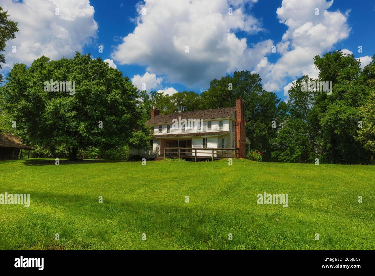 French Camp, Mississippi, USA June 18, 2020 Drane house built in