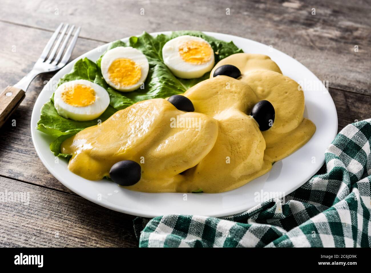 Papa a la huancaina hi-res stock photography and images - Alamy