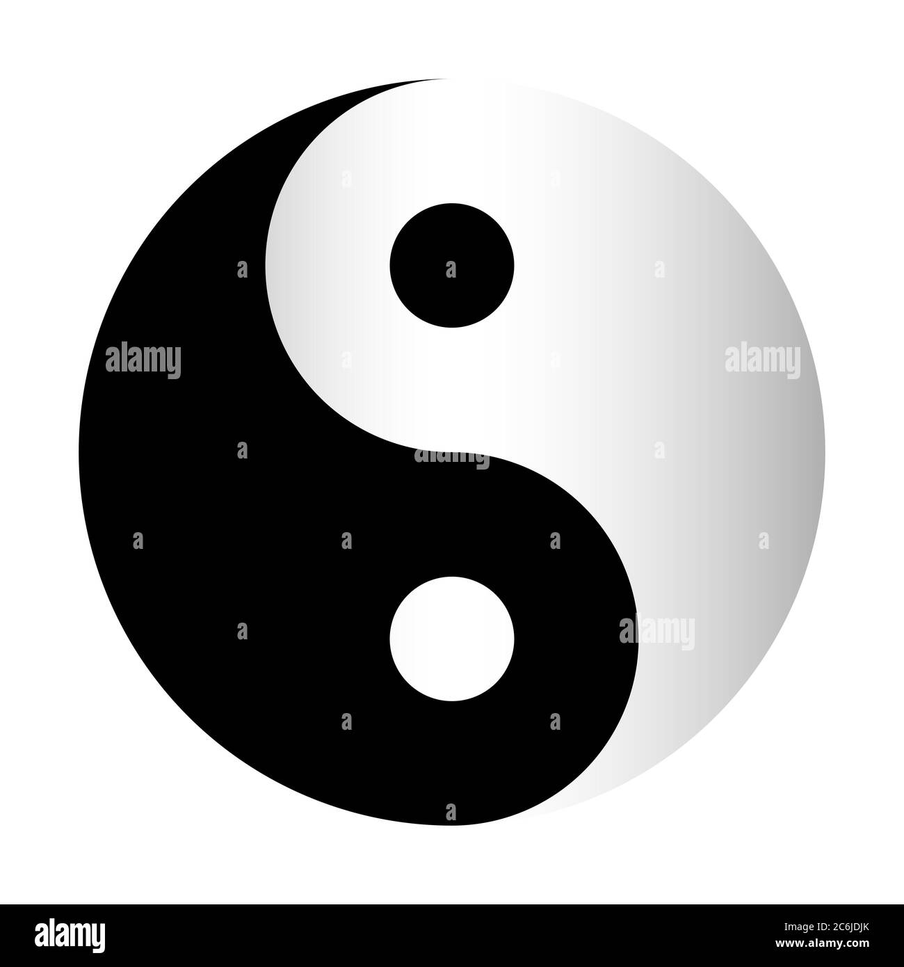 Yin yang mandala illustration hi-res stock photography and images - Alamy