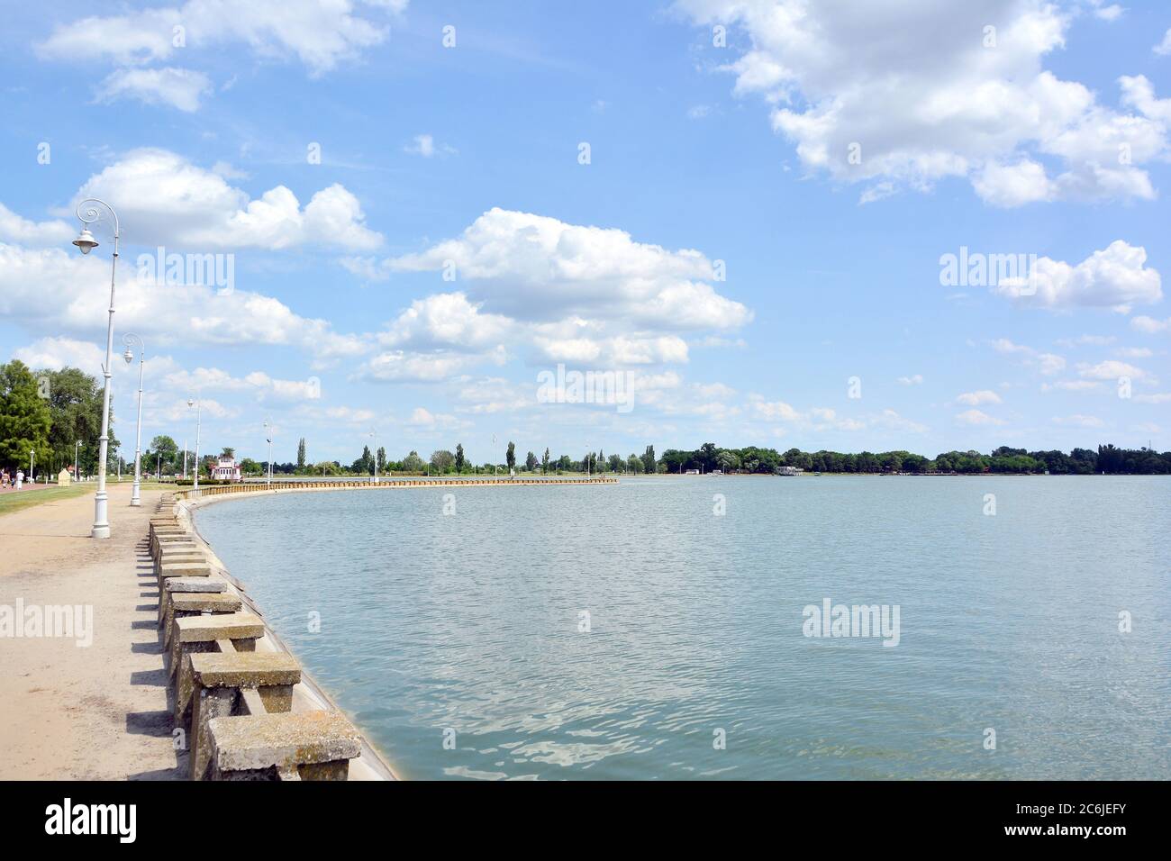 Lake Palić, Palićko jezero, Palicsi-tó, Palić, Palics, North Bačka  District, Serbia, Europe, former Hungary Stock Photo - Alamy