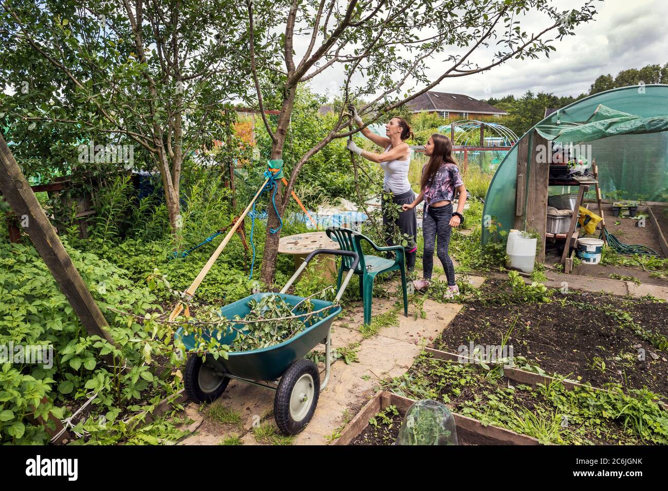 Mother and daughter, Anrea HodgsonHolt and Emilia HodgsonHolt, on