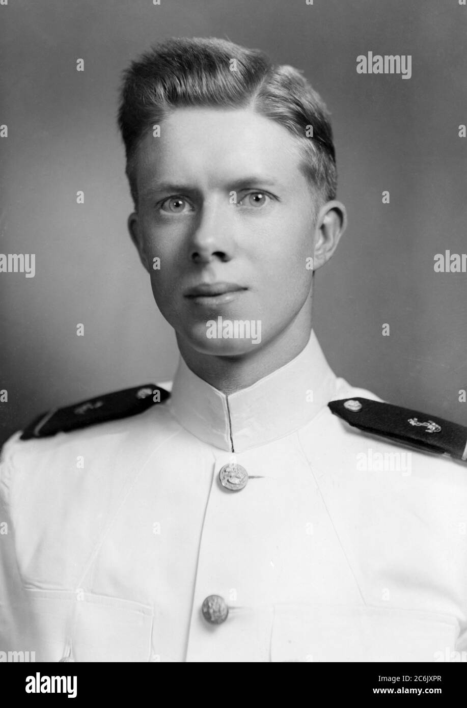 United States Naval Academy Midshipman James Earl Carter Jr. in 1947