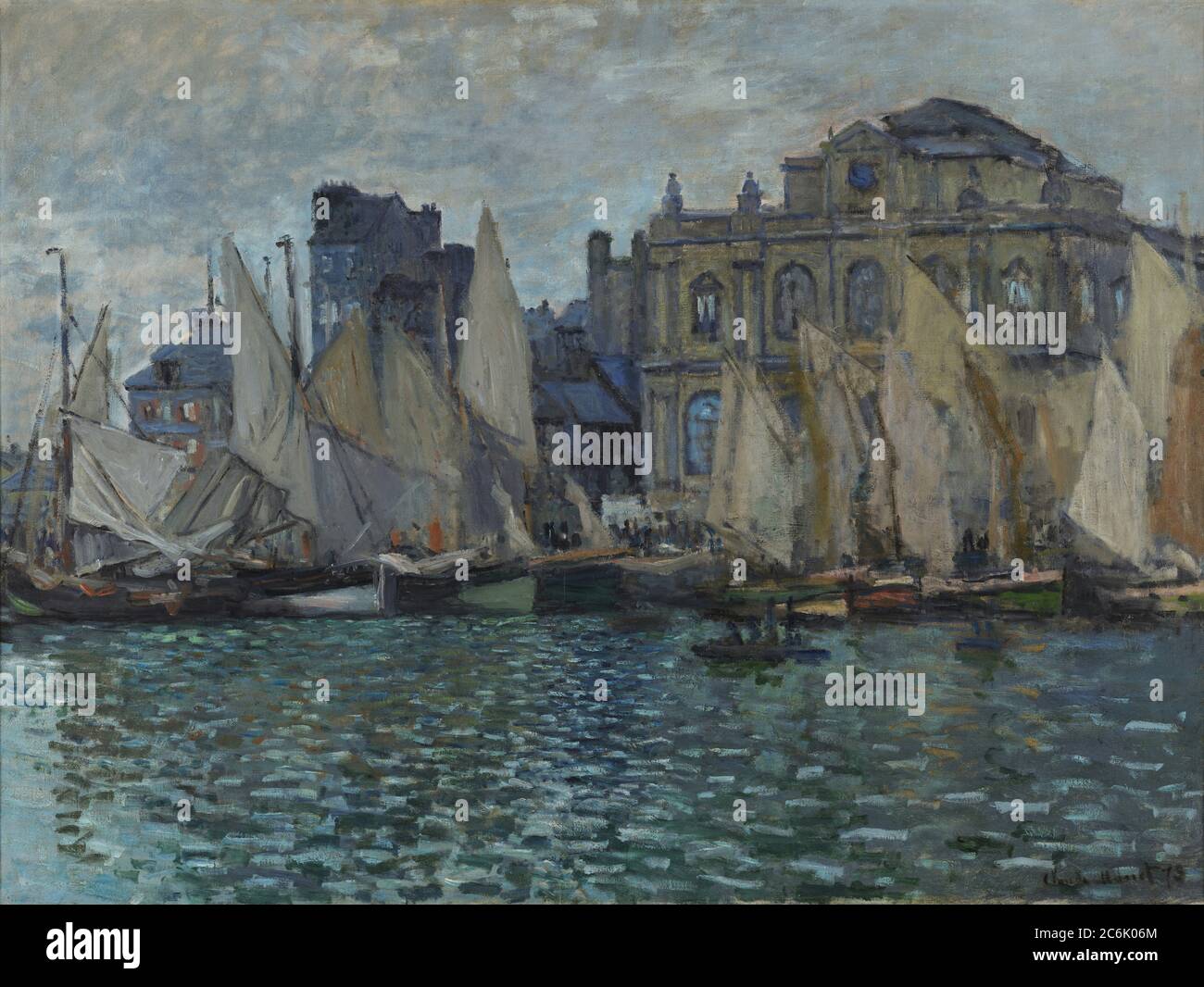 Oil painting from the famous master impressionist painter Claude Monet 