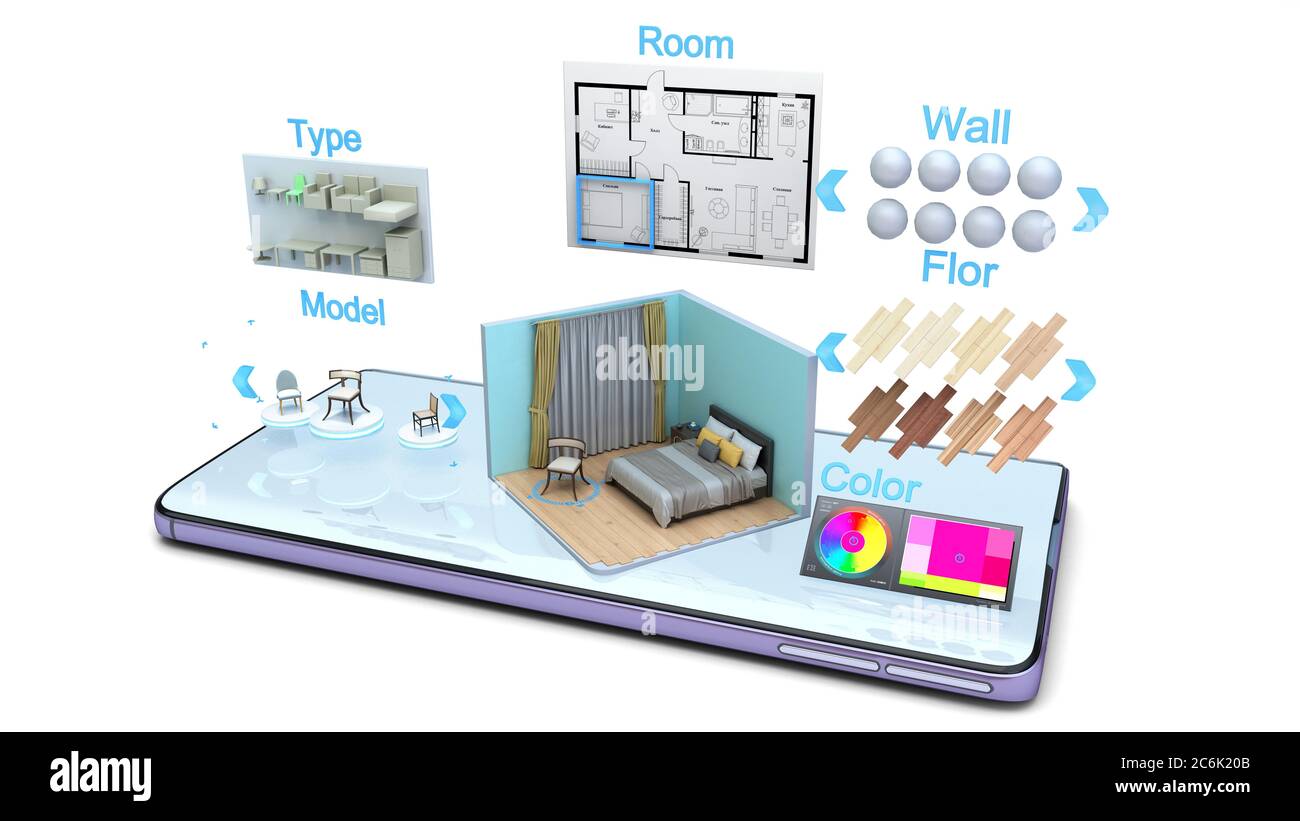 modern concept for quickly creating interior design room design ...