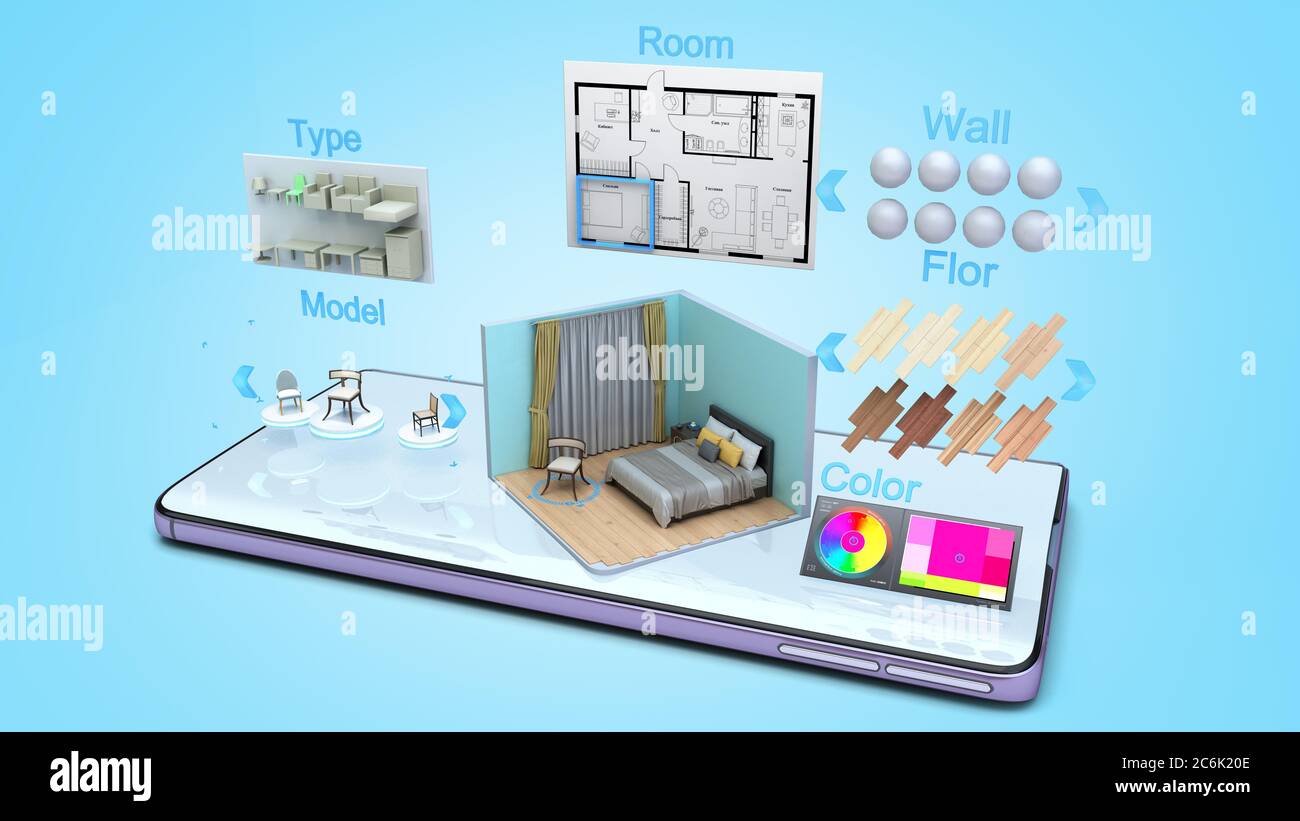 modern concept for quickly creating interior design room design ...