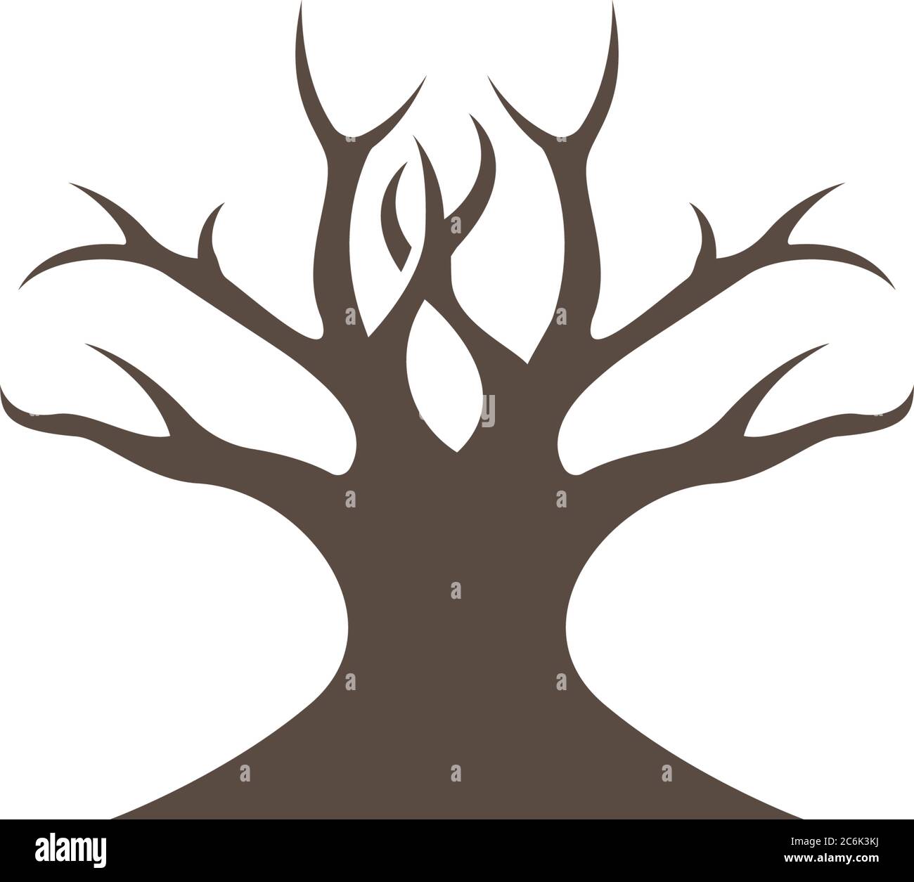 Tree logo template vector illustration Stock Vector Image & Art - Alamy