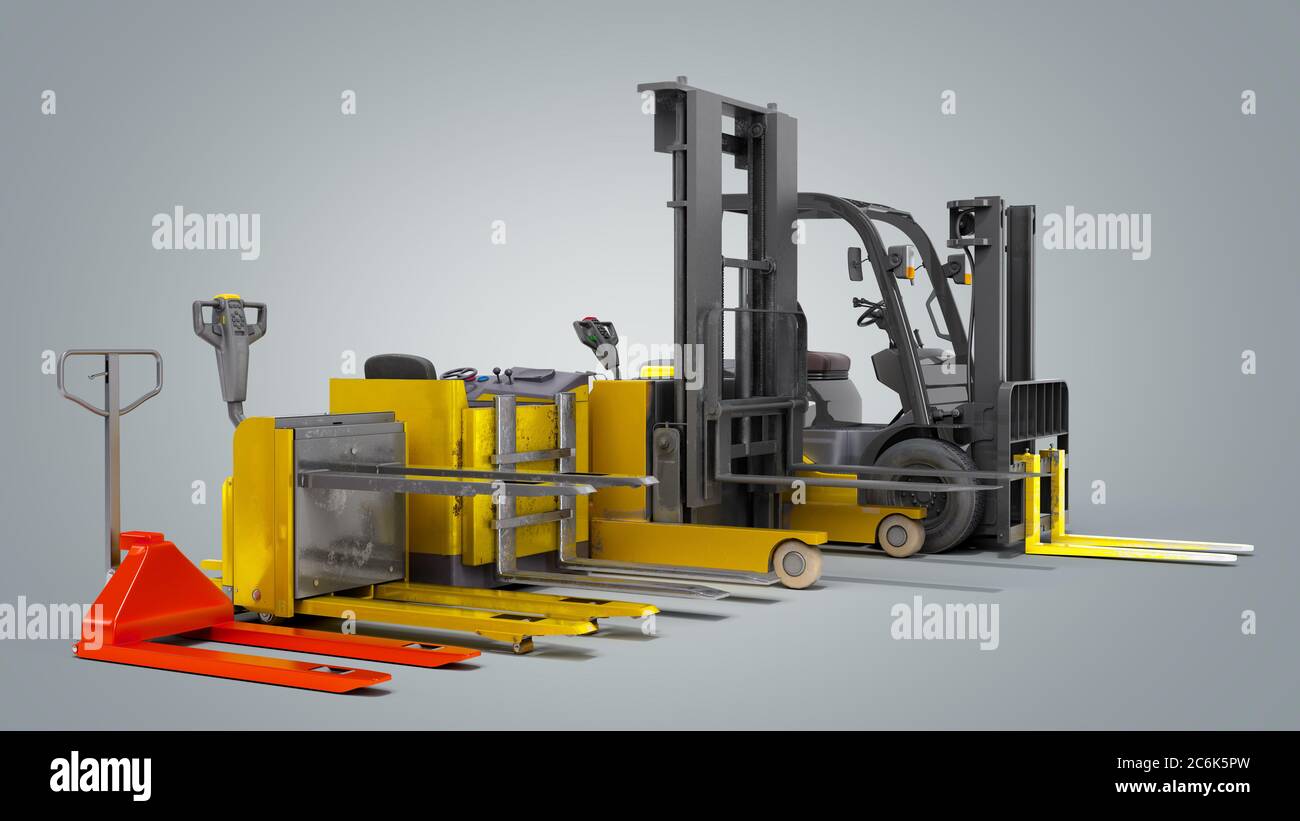 Still Forklift High Resolution Stock Photography And Images Alamy