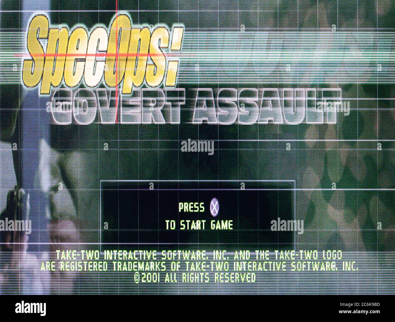 Spec Ops Covert Assault - Sony Playstation 1 PS1 PSX - Editorial use only Stock Photo