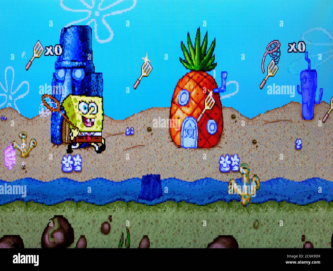 Spongebob Squarepants Super Sponge - Sony Playstation 1 PS1 PSX - Editorial  use only Stock Photo - Alamy