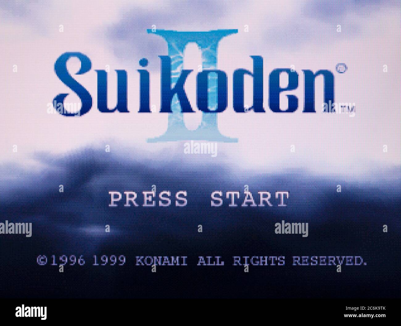 Suikoden II 2 - Sony Playstation 1 PS1 PSX - Editorial use only Stock Photo