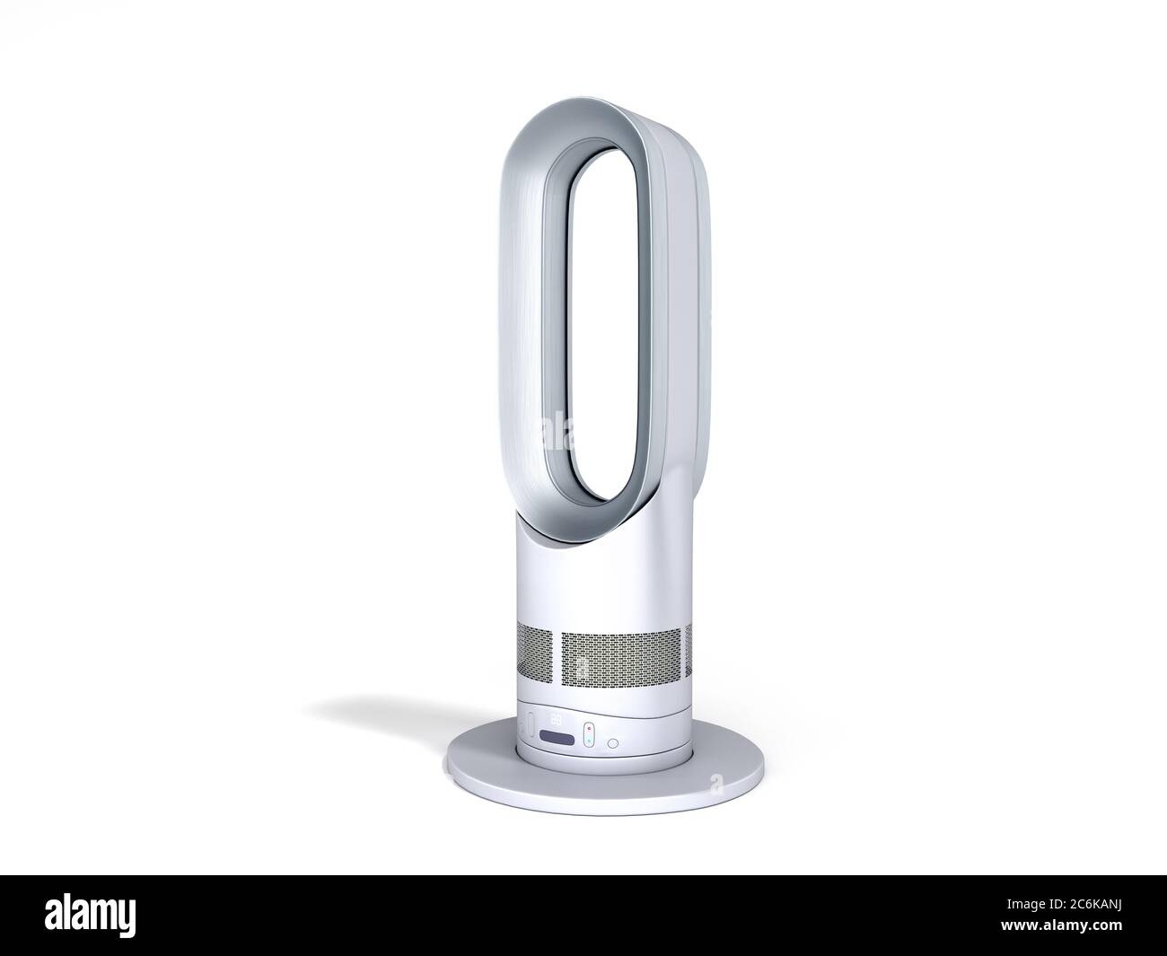 modern air purifier with heating and cooling function 3d render on