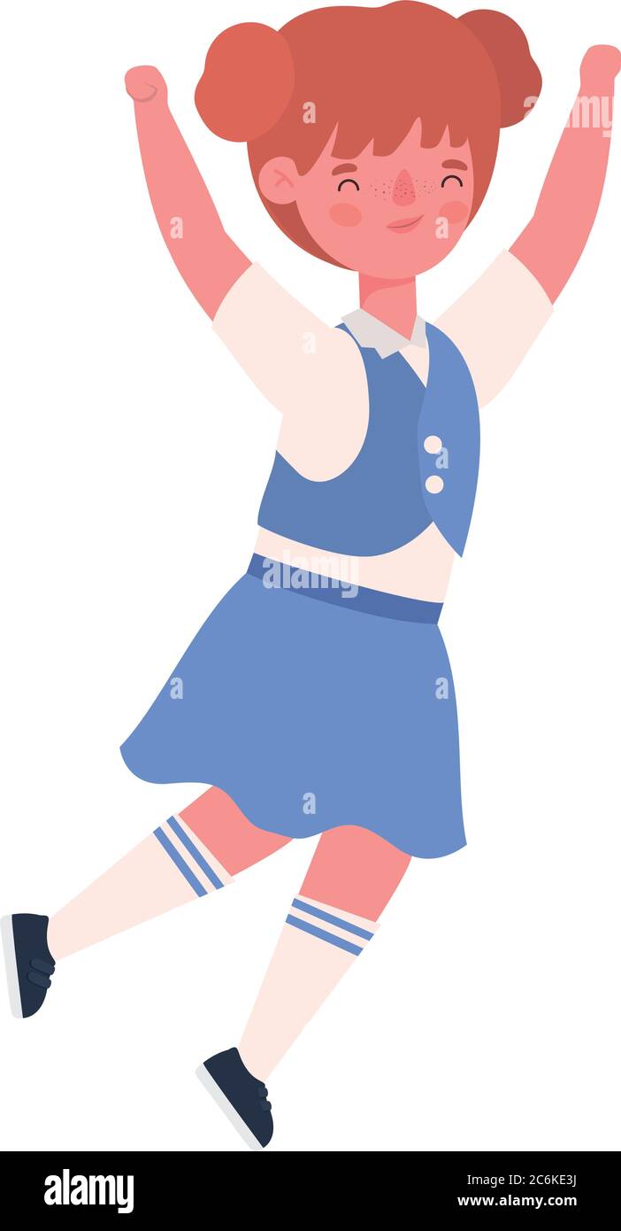 Jumping Class Vector Jumping lesson Stock Vector Images - Alamy