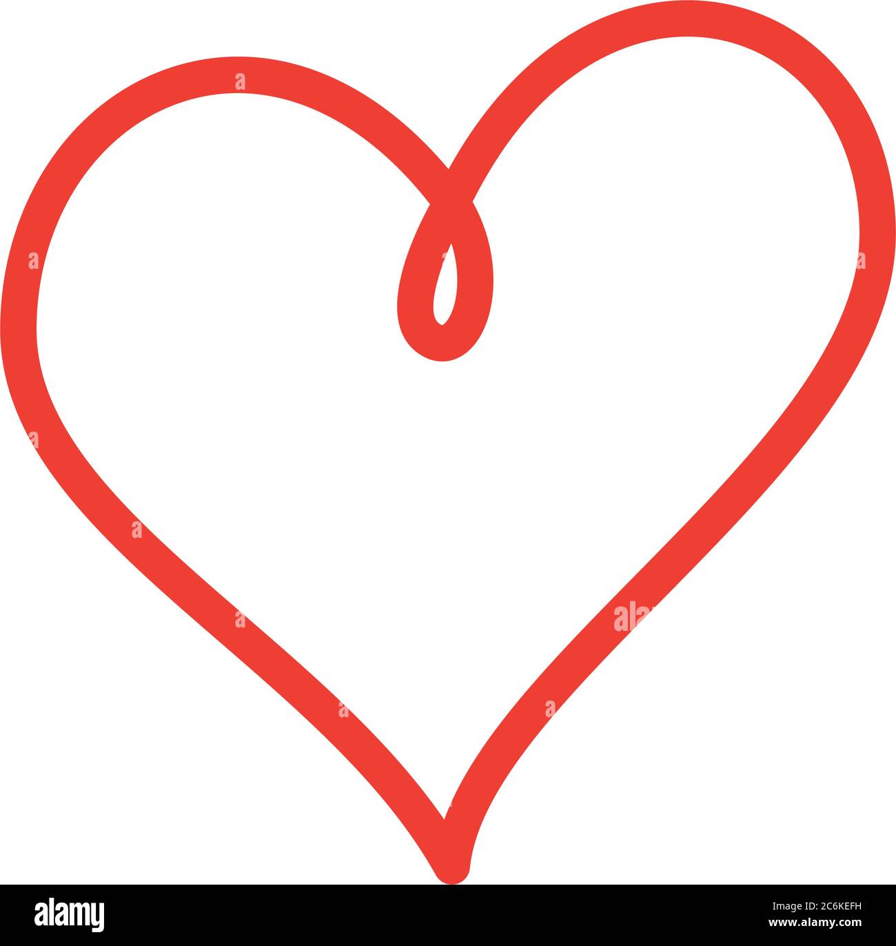 heart flat style icon design of love passion and romantic theme Vector ...