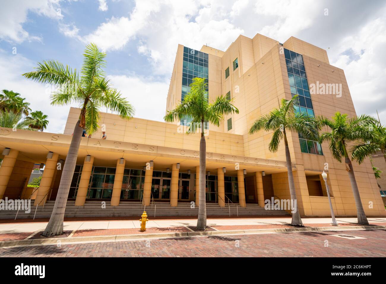 Photo of the United States Courthouse Fort Myers FL USA Stock Photo