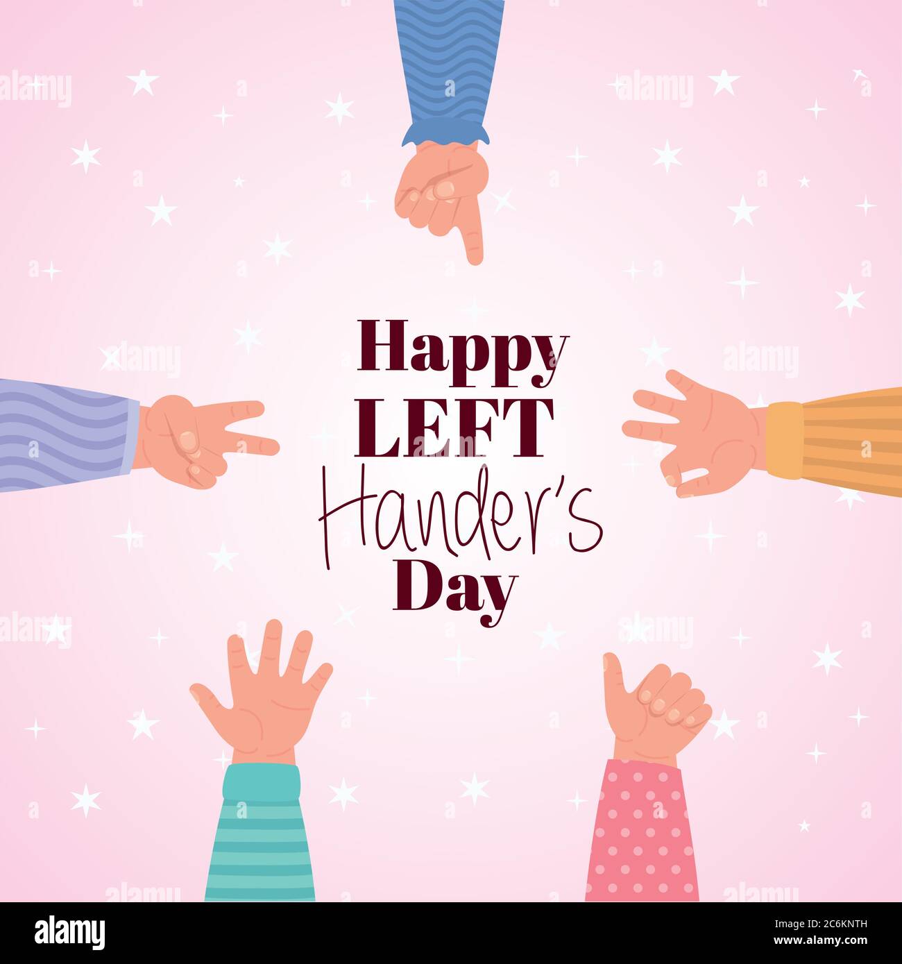 Happy left. Happy left. Happy left handers day. Lefthanders day. Happy left.