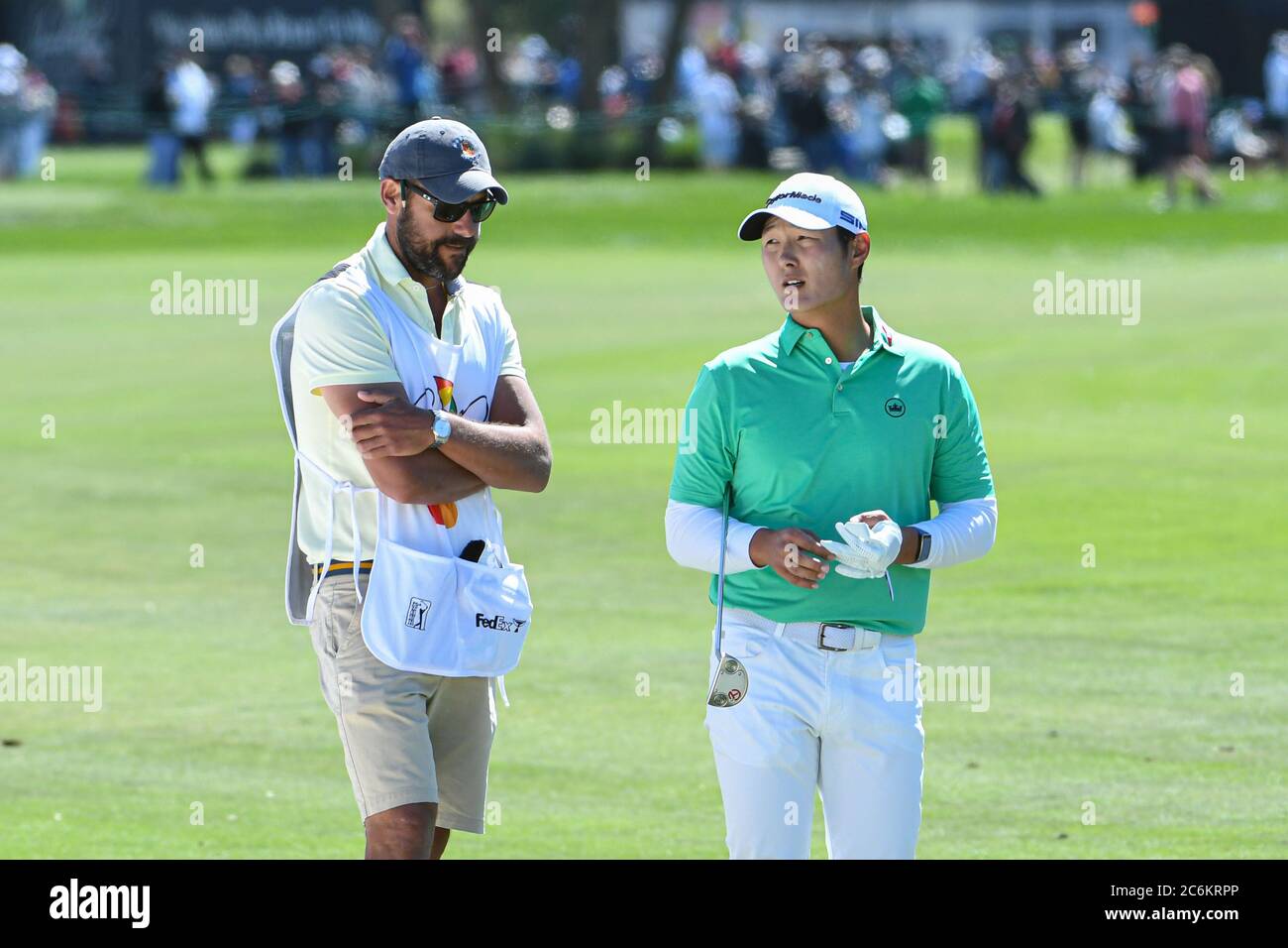 Pro Golfer Danny Lee competing During the 2020 Arnold Palmer Invitational Third Round Groupings at Bay HIll Club  Lodge in Orlando Florida on Thursday March 7, 2020.  Photo Credit:  Marty Jean-Louis Stock Photo