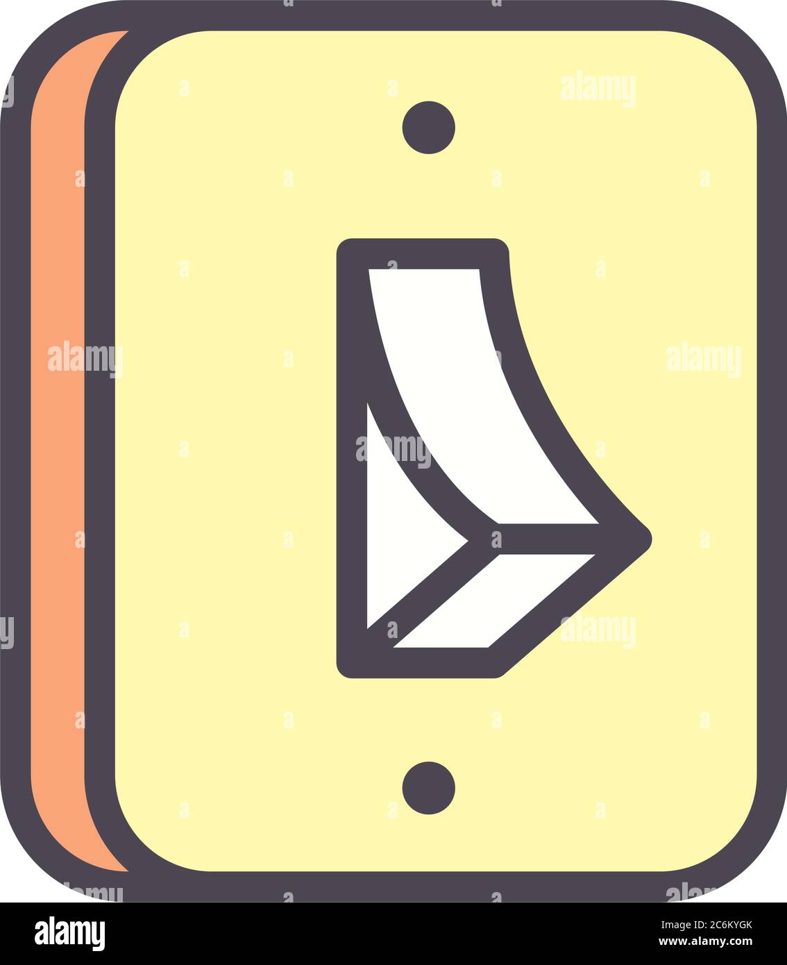 light switch line and fill style icon design, Electrical technology and ...