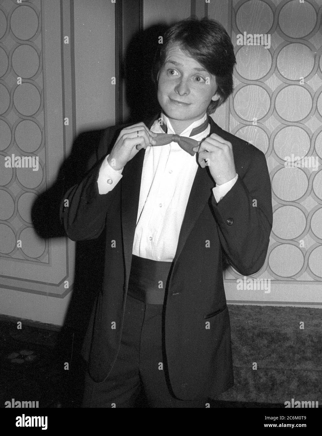 Michael j fox Black and White Stock Photos & Images Alamy
